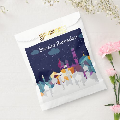 Ramadan Mubarak Arabian Nights  Stories Palace Favor Bag