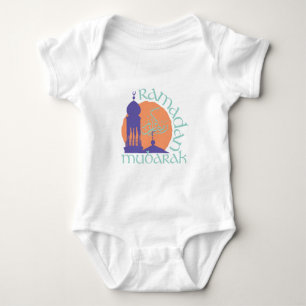 Ramadan Mubarak Baby Bodysuit