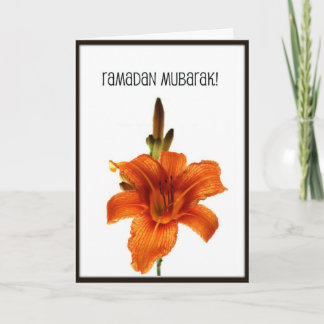 Ramadan Mubarak Card