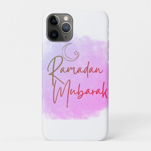 Ramadan Mubarak iPhone 11 Pro Case