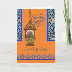 Ramadan Mubarak for Father Fanoos Lantern Card
