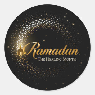 Ramadan MubaraK Holiday Classic Round Sticker