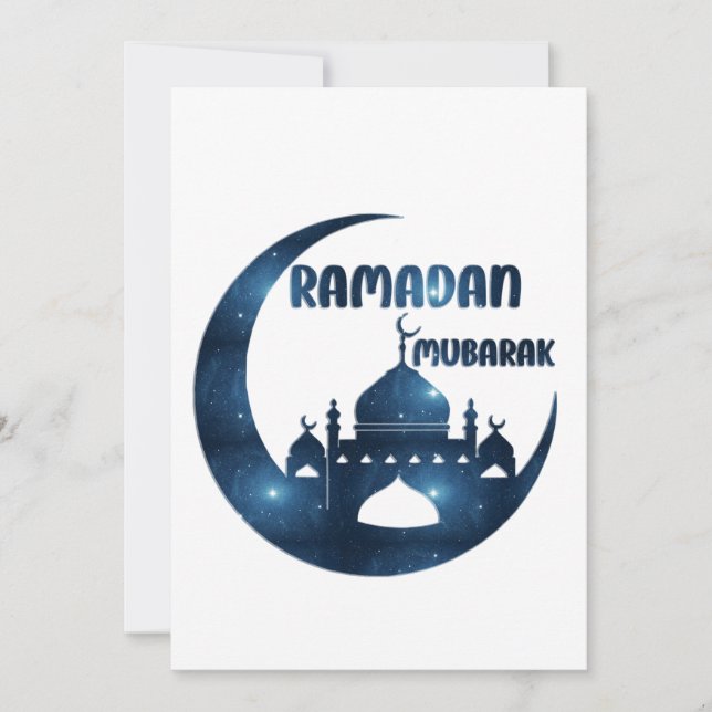 ramadan mubarak invitation (Front)