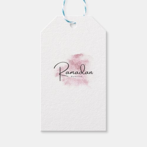 Ramadan Mubarak karem Gift Tags