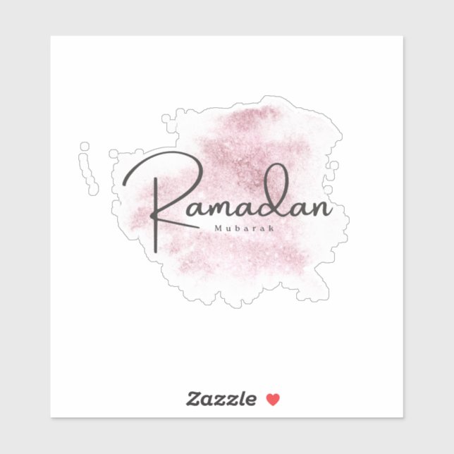 Ramadan Mubarak karem Sticker (Sheet)