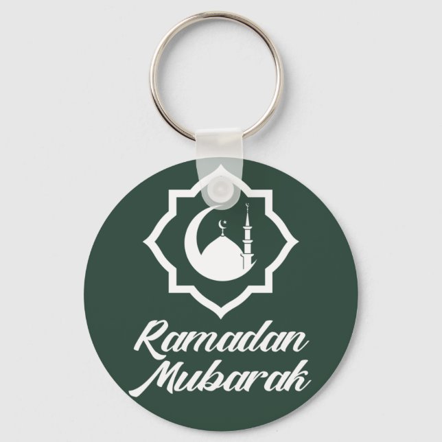 Ramadan Mubarak Keychain (Front)