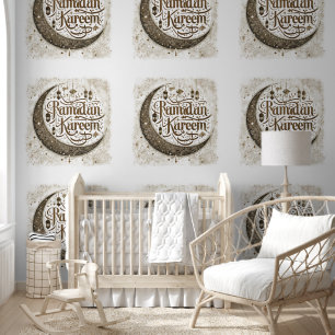 Ramadan Mubarak Muslim Fasting Lantern Crescent Wallpaper