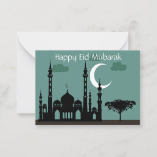 Ramadan Mubarak Note Card