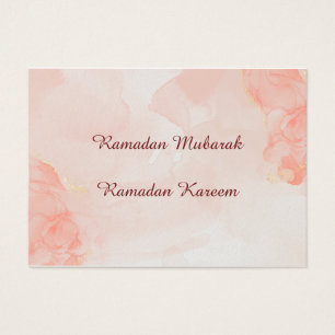 Ramadan Mubarak pastel colors