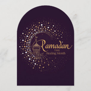 Ramadan MubaraK Personalized Holiday  Card
