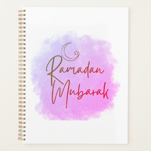Ramadan Mubarak Planner