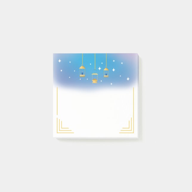 Ramadan Mubarak Post-it Notes (Front)