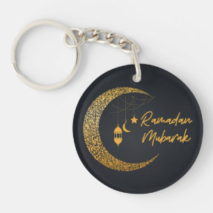 Ramadan Mubarak -Ramadan Kareem -Eid Mubarak Keychain