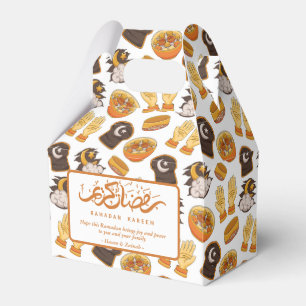Ramadan Mubarak -Ramadan Kareem -Iftar Favor Boxes