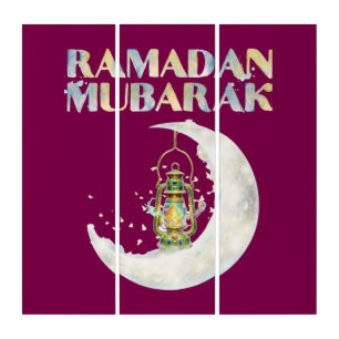 Ramadan Mubarak Triptych
