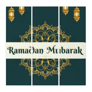 Ramadan Mubarak Wall Art
