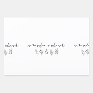 Ramadan Mubarak! Wrapping Paper Sheets