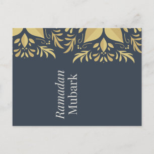 Ramadan mubark postcard
