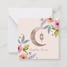 Ramadan note card