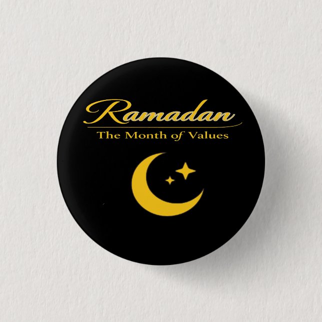 Ramadan of Values Button (Front)