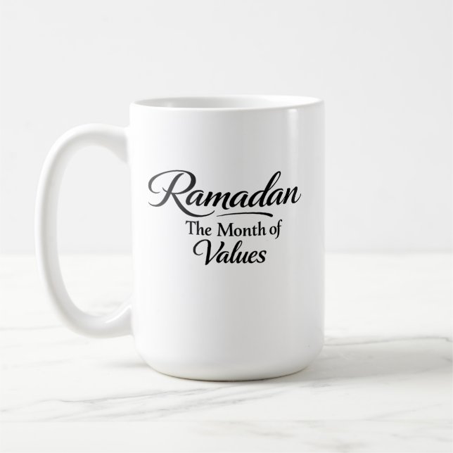 Ramadan of Values Coffee Mug (Left)