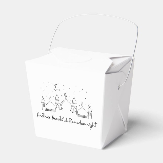 RAMADAN RAMADAN KAREEM RAMADAN MUBARAK  FAVOR BOXES (Front Side)