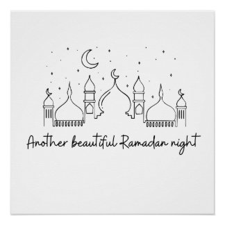 RAMADAN RAMADAN KAREEM RAMADAN MUBARAK  POSTER