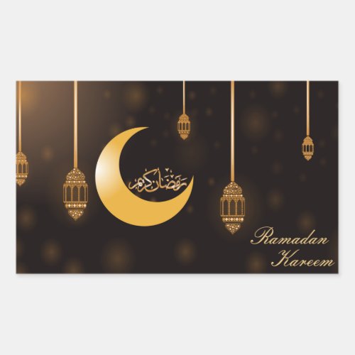 Ramadan Rectangular Sticker