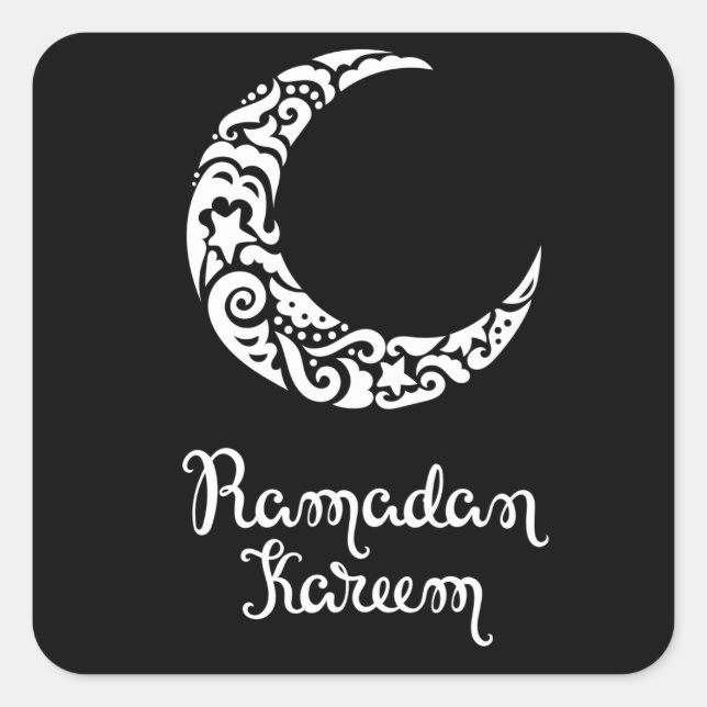 Ramadan Square Sticker (Front)