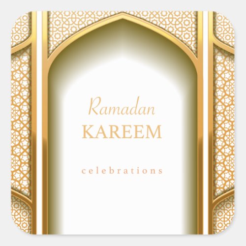 Ramadan Square Sticker