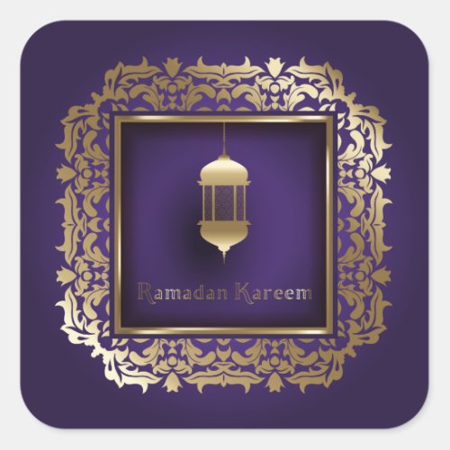 Ramadan Square Sticker