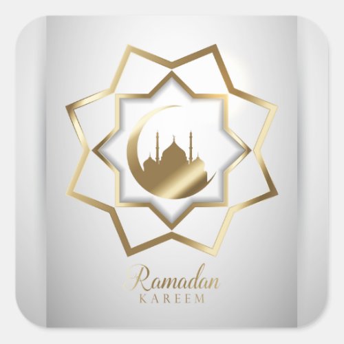 Ramadan Square Sticker