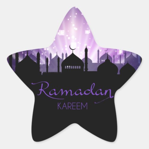Ramadan Star Sticker
