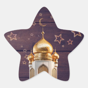 Ramadan star sticker