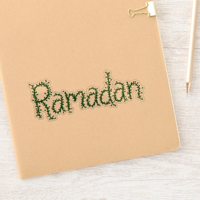 Ramadan Sticker (Notebook)