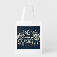 Ramadan Tote Bag | Islamic Crescent Gift Chic