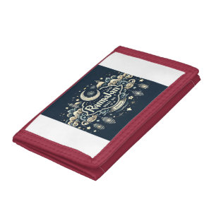 Ramadan Wallet Islamic Gift Muslim Trifold