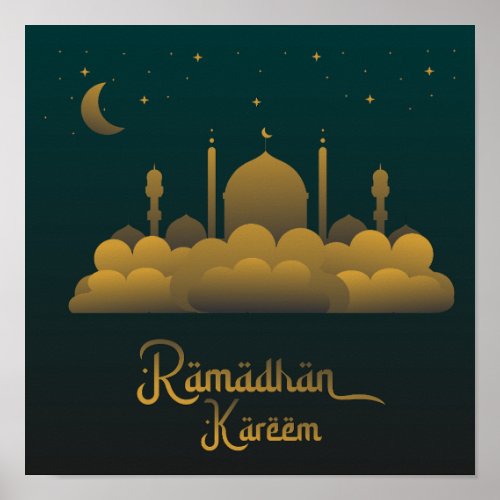 ramadhan kareem poster print