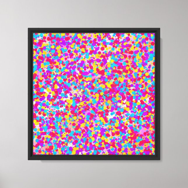 Ramanjan Mathematical Pattern  Canvas Print (Front)