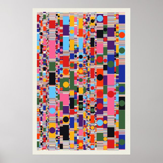 Ramanujan numbers Pattern Design  Poster (Front)