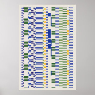 Ramanujan Numbers Pattern  Poster