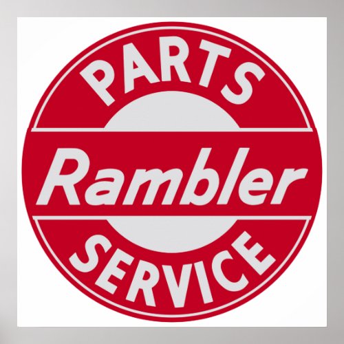 Rambler Parts and Service sign