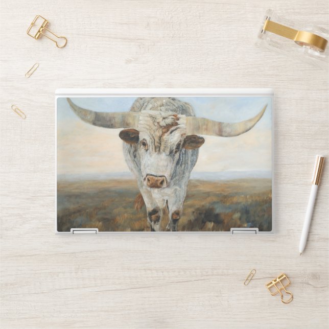 Ramblin' On Cow HP Laptop Skin (Desk)