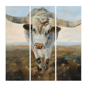 Ramblin' On Cow Triptych