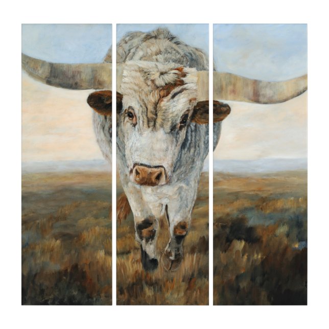 Ramblin' On Cow Triptych (Front)