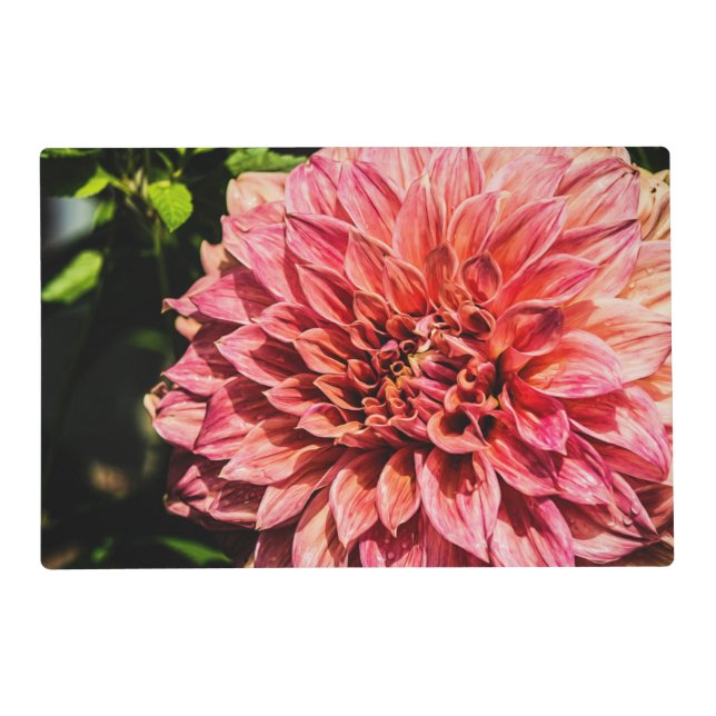 Rambling Fancy Dahlia Placemat (Front)