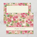 Rambling Rose Personalized Stationery Note Card | Zazzle