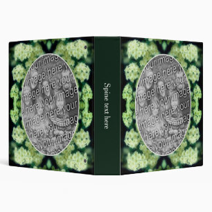 Rambling Wild White Roses Create Your Own Photo 3 Ring Binder