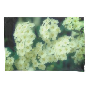 Rambling Wild White Roses Pillow Case