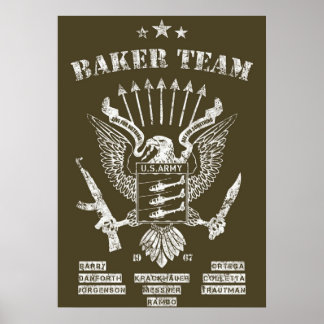 Rambo Baker Team Poster